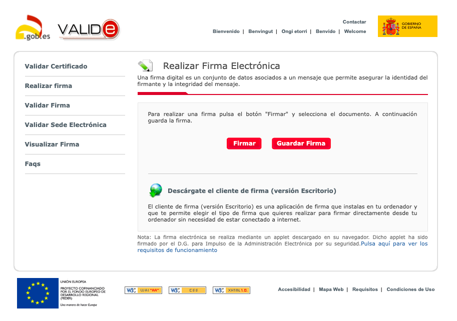 firmar online con certificado digital